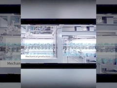 I blu navy strutturati spolverizzano i guanti sterili del nitrile dei guanti liberi del nitrile