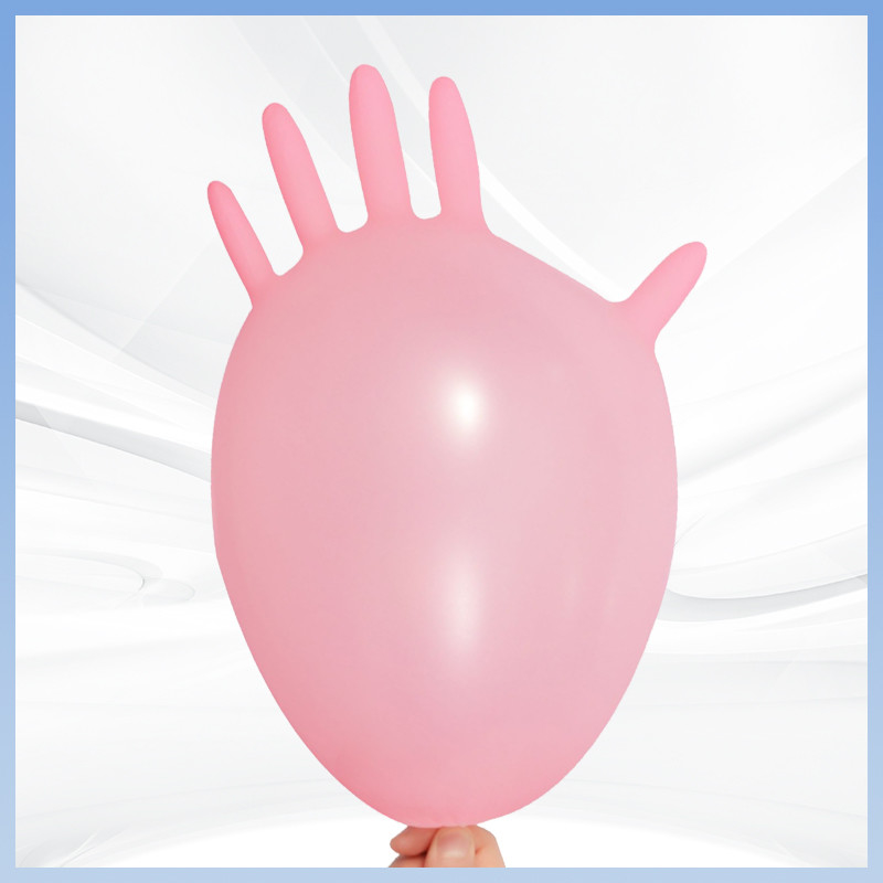 Protezione ambientale Guanti monouso in PVC per guanti in PVC rosa confortevoli e per l'automobile