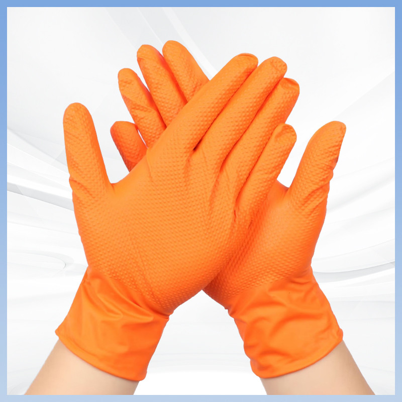 Guanti nitrile usa e getta senza polvere di protezione giornaliera Guanti nitrile usa e getta